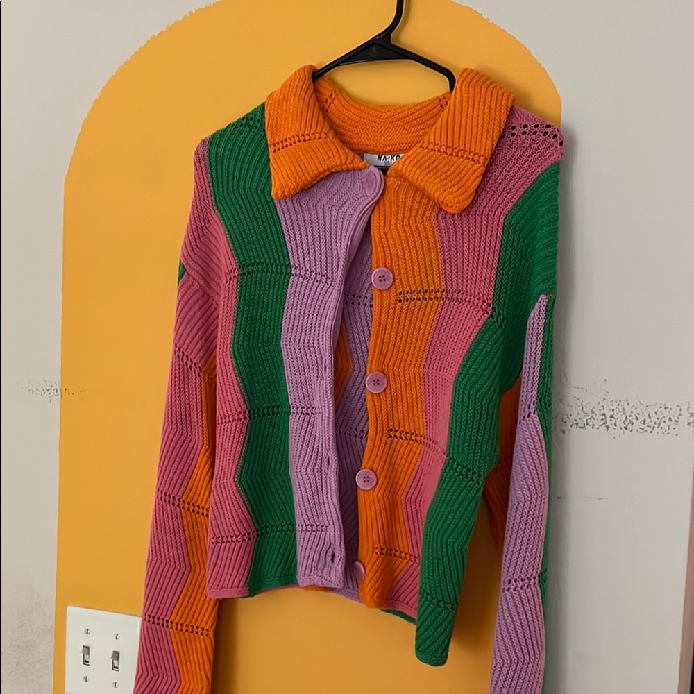 Colorful Striped Sweater